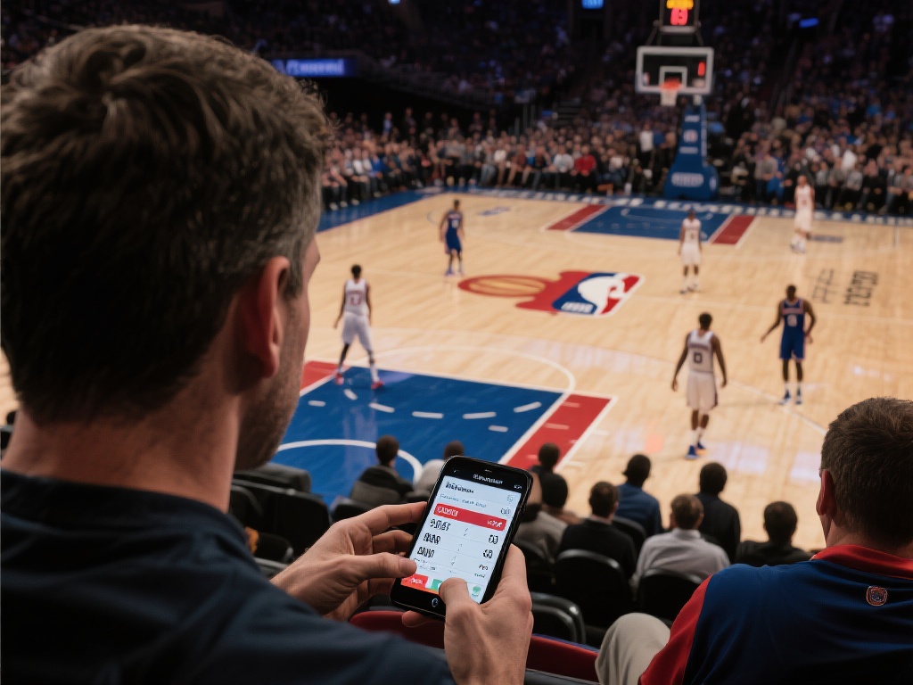 以一位篮球爱好者为例，他在观看一场NBA比赛时，通