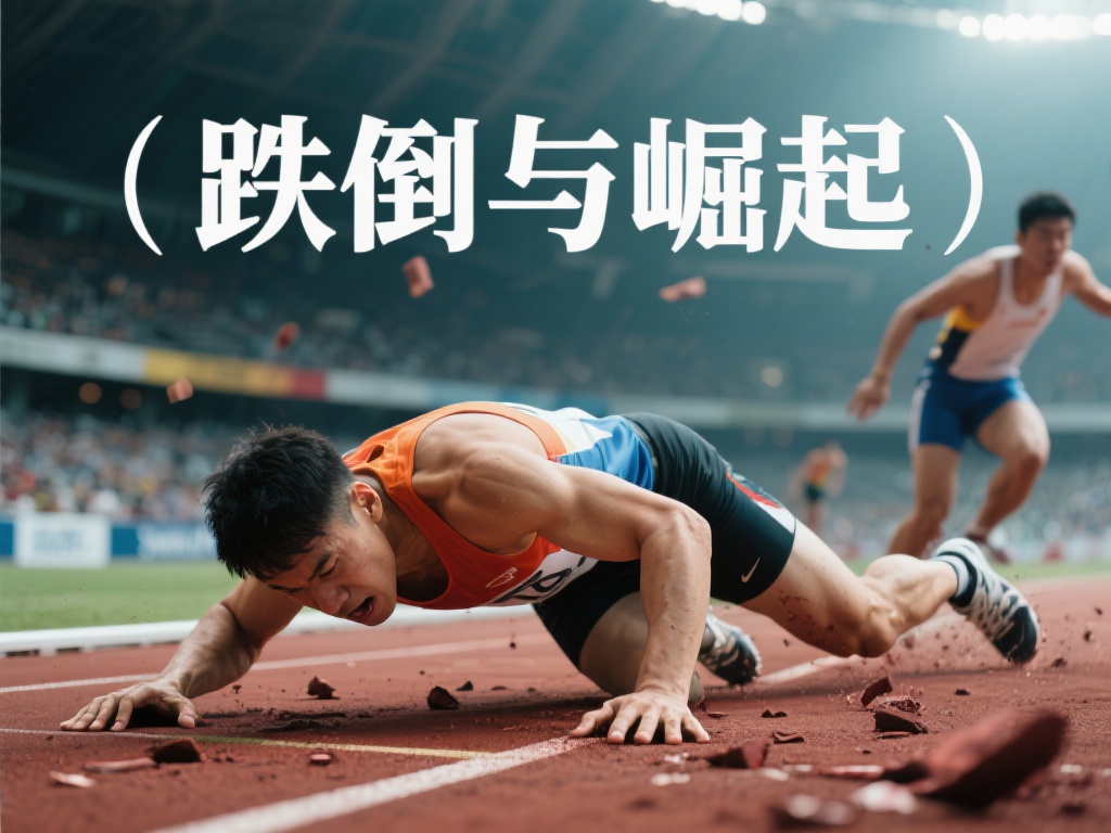 在人生的赛场上，每个人都是自己的运动员，追逐着属于