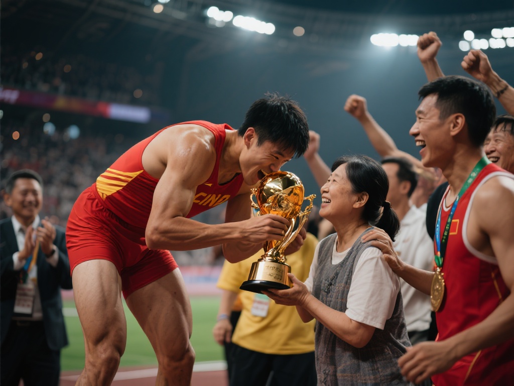 然而，荣耀背后往往隐藏着不为人知的付出。运动员为了