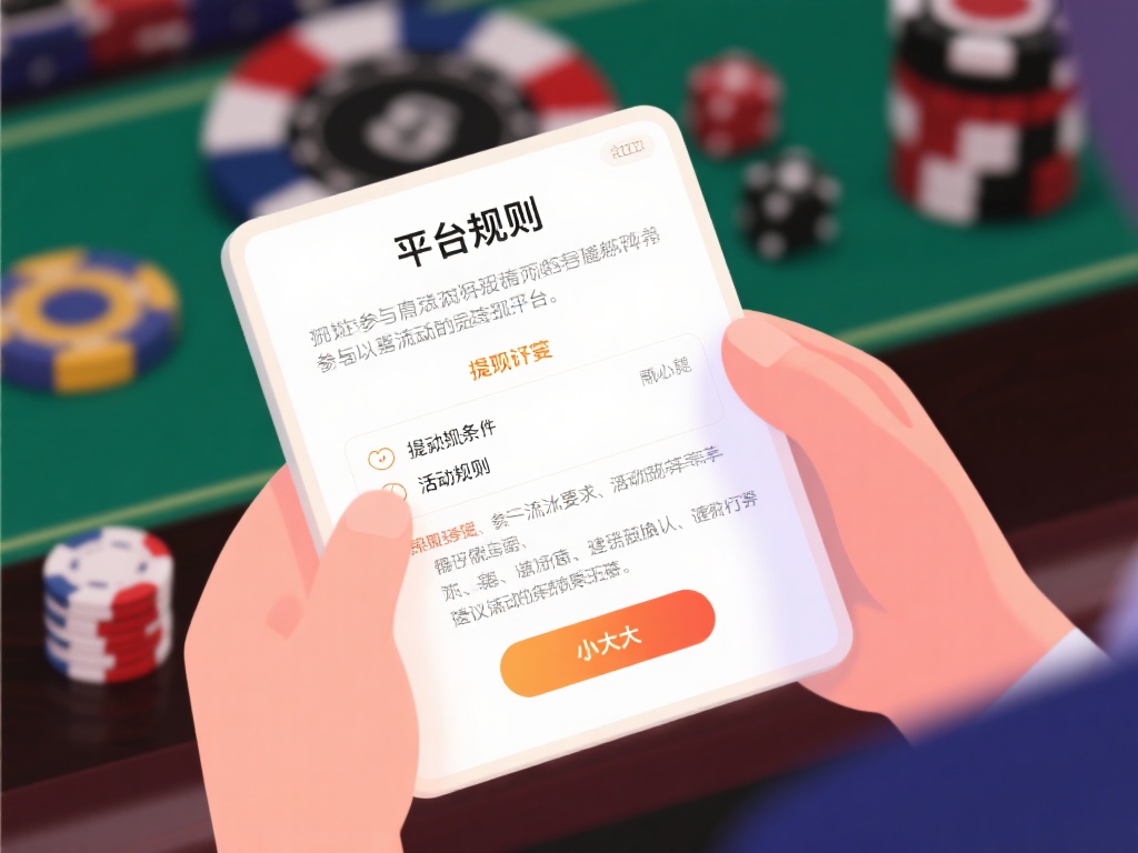 仔细阅读平台规则
在参与任何活动或投注前，务必详